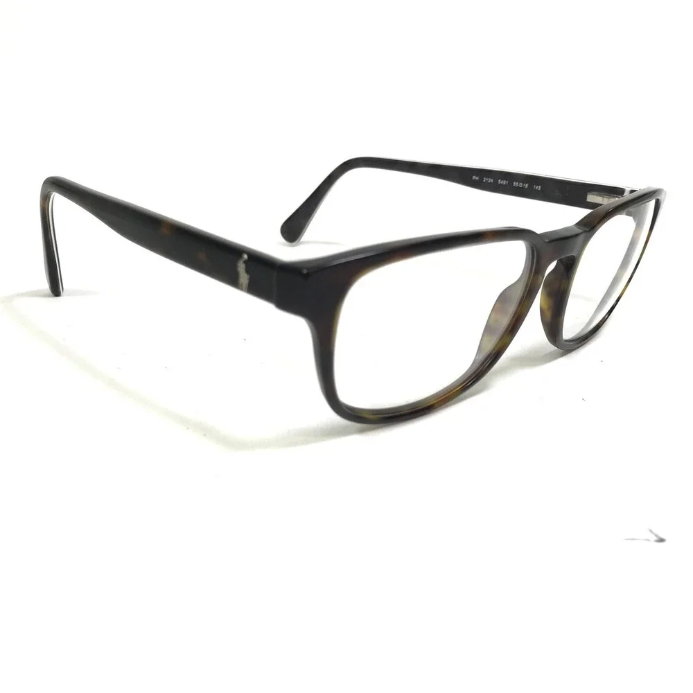 Polo Ralph Lauren Eyeglasses Frames PH 2124 5491 Tortoise Square 55-18-145